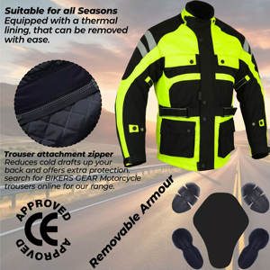 แจ็กเก็ตมอเตอร์ไซค์ตาข่ายกันน้ำ, แจ็กเก็ตมอเตอร์ไซค์สำหรับผู้ชายใส่ในฤดูร้อนฤดูใบไม้ร่วง - Product Image 2