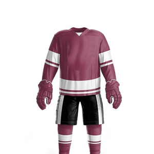 Tarifa barata, nuevo estilo, uniforme de hockey sobre hielo para hombres, superventas, logotipo personalizado, ropa deportiva, uniforme de hockey sobre hielo de tendencia superior con mangas completas - Product Image 1