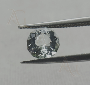 Goshenite ronde naturelle béryl blanc semi-pierre précieuse fabrication de bijoux pierres libres morganite blanche aigue-marine - Product Image 5