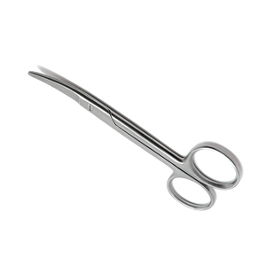 Metzenbaum Hospital-Tijeras de acero inoxidable de 6 curvas usadas Fuente de alimentación manual disponible en diferentes tamaños a precios - Product Image 1