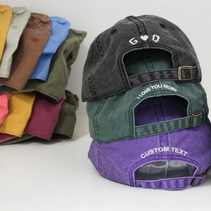 Casquettes de baseball en gros, style sport, 6 panneaux avec patchs, broderie personnalisée de texte et de logo pour homme et femme - Product Image 4