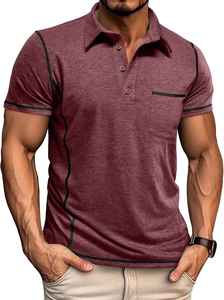 Camisetas Polo Lisas para Hombre, Transpirables, Ropa Deportiva de Moda, Algodón, Tallas Grandes, Mejor Color, Nuevo Diseño, Camiseta Polo Unisex para Hombre - Product Image 6