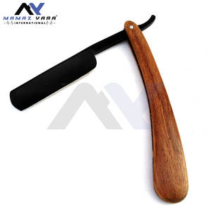 Navaja de Afeitar Recta para Dar Forma a la Barba, Líneas Nítidas, Bordes Limpios, Afeitado Suave, Navajas Plegables para el Cuidado Facial Masculino y Estilizado del Vello Facial - Product Image 6