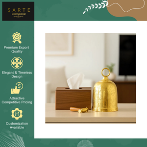 Fournisseur direct d'usine, qualité supérieure, cloche en laiton vintage moderne de style Feng Shui, décoration d'intérieur en métal faite à la main, en vente - Product Image 5