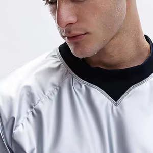 2025 unisexe haute qualité PVC Sauna costume Anti-déchirure en gros pour la maison Fitness perte de poids survêtement - Product Image 6