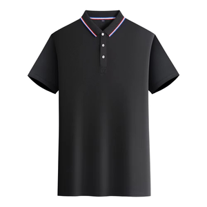 Camiseta deportiva transpirable personalizada para hombre, Polo sencillo y elegante, Polo bordado de algodón para hombre - Product Image 3