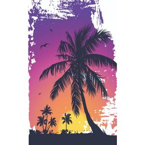 Toalla de Playa Personalizable de Algodón de 350 g/m² con Estampado Digital, Estilo Tropical, Absorbente, para Piscina, Gimnasio y Uso en Verano - Product Image 2