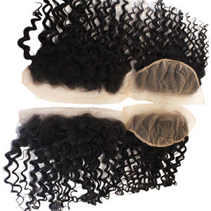 Haute qualité 100% cheveux brésiliens humains 13x4 HD attaché à la main dentelle frontale 13x6 Transparent frontal brut vietnamien longs cheveux raides - Product Image 1
