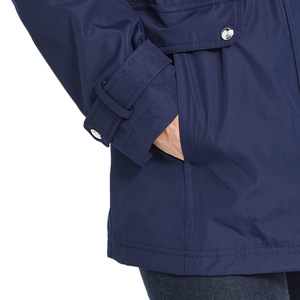 Softshell แจ็คเก็ตกันลมโพลีเอสเตอร์สำหรับผู้หญิงแจ็คเก็ตกลางแจ้งมีฮู้ดแฟชั่นใหม่แจ็คเก็ตกันลมผ้านิ่ม - Product Image 4