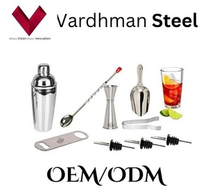 Huge Demand Sale Stainless Steel <b>Cocktail</b> <b>Set</b> Premium Bar Tool & Barware <b>Set</b> Reusable Portable Bar Tools - Product Image 5