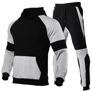 Precio barato al por mayor con el mejor bajo MOQ hombres chándales para ropa de entrenamiento Top alta calidad logotipo personalizado hombres chándal - Product Image 5