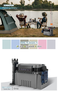 Vente en gros Boîte de rangement pour matériel de pêche en plastique ABS PP multifonctionnelle Boîte à leurres étanche pour accessoires Lac Océan Bateau Extérieur - Product Image 3
