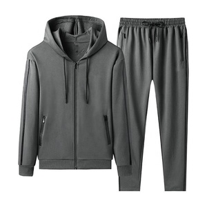 New Designer High Quality Sweatshirt Suit Tracksuit Fashion Unisex Sports Casual Hoodie 2 1 Design Breathable Eco-Friendly - Product Image 1
