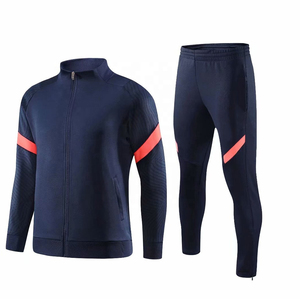 Personnalisé Entraînement Jogging Confortable Fermeture Éclair Hoodies Costumes Ensemble Deux Pièces Survêtements Pour Hommes survêtement - Product Image 5
