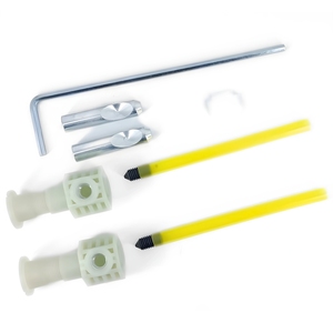 Kit DE ACCESO retráctil completo para artículos sanitarios suspendidos Suite Paquete de acceso inferior 1 - Product Image 1