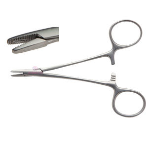 Derf 12cm Porte-aiguille chirurgical manuel Outil de suture de précision Instruments chirurgicaux en acier inoxydable de haute qualité - Product Image 2