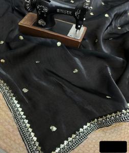 ชุดชาวเผ่าอินเดียชุดผ้าส่าหรีดีไซน์ทันสมัยแบบพรีเมียมชุดปักลวดลายสวยงาม - Product Image 1