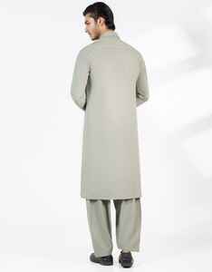 Vente en gros de shalwar kameez pakistanais pour hommes, couleur unie, respirant, sur mesure, haute qualité, kameez salwar sur mesure pour hommes, 2025 - Product Image 3