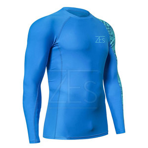 Diseño personalizado Fitness Rash Guard Manga larga Transpirable Ligero Venta caliente Rash Guard - Product Image 2