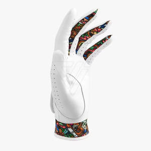 Meilleures ventes Gants de golf personnalisés de haute qualité pour adultes Main gauche en cuir avec logo personnalisable pour une utilisation sportive - Product Image 5