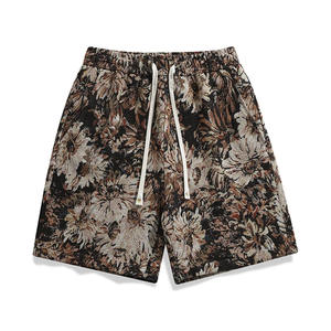 Fashion Street Men Shorts Oversize 100%Cotton Plus Size Men's Shorts Custom Logo Mesh Shorts for Men - Product Image 4