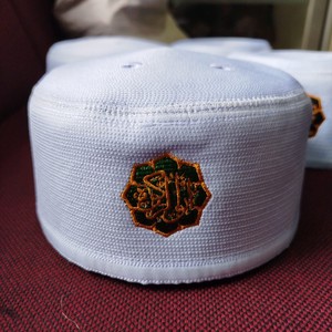 NOUVEAU CHAUD VENTE MALAISIEN BATEAU CAP PALMIER, KABAA SWORD PERSONNALISER LOGO KOPIAH ROUGE BLANC VERT GRIS BLEU NOIR pour BANGLADESH - Product Image 2