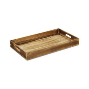 ÚLTIMO MODAL DE BANDEJA DE SERVICIO DE MADERA EN FORMA RECTANGULAR EN DISEÑO VARIOS - Product Image 2