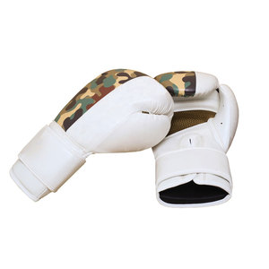 Guantes de boxeo de cuero genuino en venta en línea, guantes de boxeo transpirables personalizados de marca privada - Product Image 2