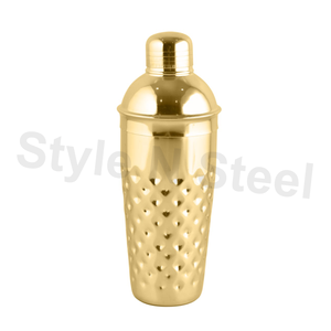 Shaker à cocktail en acier inoxydable Bouteille GOLD SHAKER AVEC NOUVEAU DESIGN Dernière qualité - Product Image 1