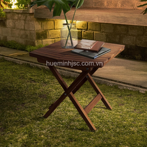 Mesa Plegable de Madera de Acacia Melino, Paquete Estándar, Hecha en Vietnam, Mejor Calidad, Material Superior al por Mayor, Ecológica - Product Image 4