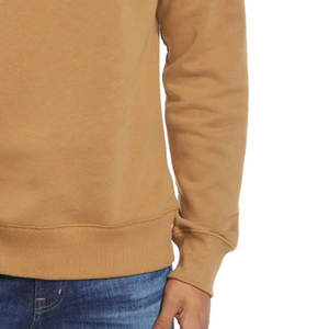 Sudadera de cuello redondo con logotipo personalizado de alta calidad 100% algodón Essentials Vintage Sudadera con capucha en blanco para hombres sudadera streetwear - Product Image 5