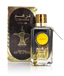 Parfum Dirham Oud Eau De Parfum Door Ard Al Zaafaran, Muskus En Sandelhout 100 Ml Niet-Alcohol Dubai Parfums