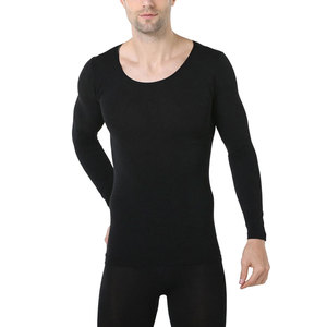 Vente en gros de sous-vêtements longs pour hommes, automne/printemps, écologiques, à séchage rapide, respirants, sans couture, confortables, fonction compression, thermiques - Product Image 4