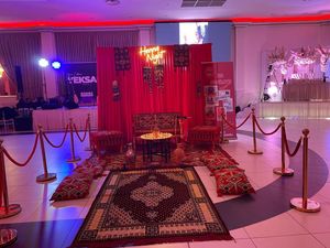 Décoration de siège de salon au henné de style traditionnel oriental Meubles de maison tuftés avec fonctions de rangement pour le salon - Product Image 2