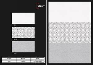 Fabricant direct Inde haute brillance 300x600 carreaux de mur numériques en céramique émaillée de haute qualité nouveau Design moderne Villas solides - Product Image 4