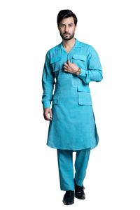Services OEM ODM, vente en gros, vêtements pour hommes musulmans les plus vendus, shalwar kameez pour hommes de bonne qualité, en coton respirant - Product Image 5