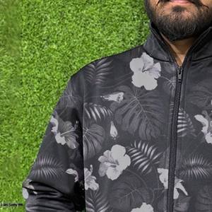 Chaqueta Bomber de Invierno para Hombre, Personalizada al por Mayor, 100% Algodón, Cuello Alto, Transpirable, Cortavientos, Tallas Grandes, para Clima Húmedo - Product Image 5