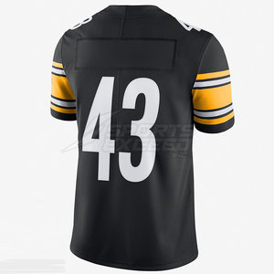 Jersey de Fútbol Americano con Diseño Personalizado Hecho en Pakistán, con Mangas Cortas, Transpirable, 100% Poliéster, Talla Personalizada - Product Image 2