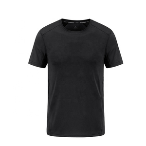 T-shirt en coton épais de marque personnalisée pour hommes grande taille impression de logo en relief 3D 100% matériau organique - Product Image 3