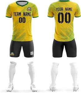 Uniformes de fútbol de diseño de alta calidad 2024, camisetas de fútbol para hombres, niños y niñas de fútbol para conjuntos de ropa, conjunto de uniforme de fútbol de manga larga - Product Image 1