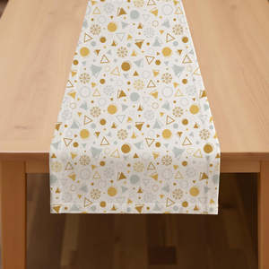 Chemin de table rayé classique tissu lavable durable pour cuisine salle à manger et décor de fête élégant et polyvalent - Product Image 3