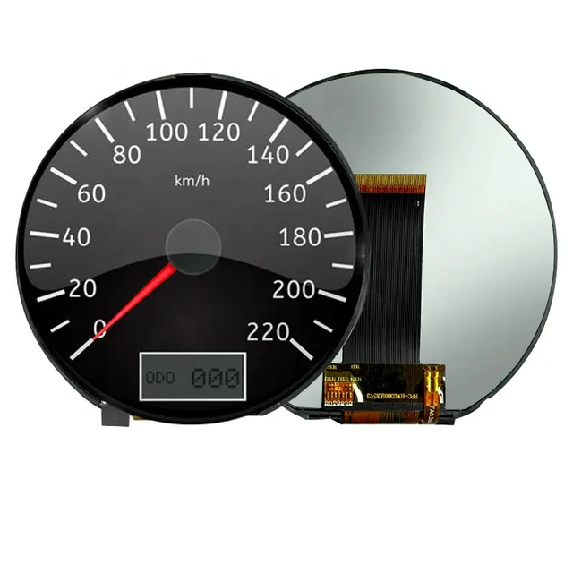 5 inch Circular LCD Screen Round LCD Digital Signage Display For Advertising Round Displays