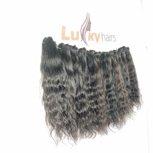 Vente en gros de cheveux vierges Remy naturels, styles de vagues en eau profonde alignés sur les cuticules lâches du Vietnam et de l'Inde, cheveux crus - Product Image 2