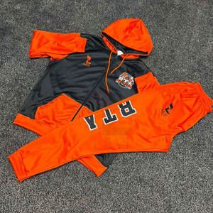 ชุดอุ่นสูทแขนสั้นชุดฟุตบอลวิทยาลัยแขนสั้นพิมพ์ซับลิเมชัน2025 - Product Image 4