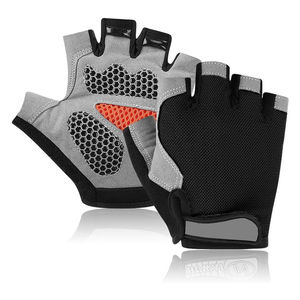 Guantes deportivos de bicicleta de medio Dedo de verano Guantes de dedo corto de alta calidad para ciclismo Gimnasio levantamiento de pesas - Product Image 1