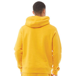 OEM Terzo Sports Ensemble Short à capuche avec logo personnalisé 100% coton Nouveau design 300 GSM Fleece Yellow Knee Length Plus Size pour hommes - Product Image 3