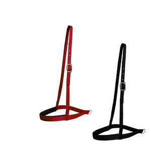 Lightweight Padded Nylon Horse <b>Tie</b> <b>Down</b> Noseband Premium Breathable Neoprene Padding Breeches Head Control Gear Training Riding - Product Image 3