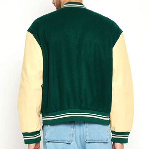 Vestes universitaires de haute qualité faites sur mesure pour hommes col montant couleurs personnalisées et logo prix raisonnable pour la vente - Product Image 5