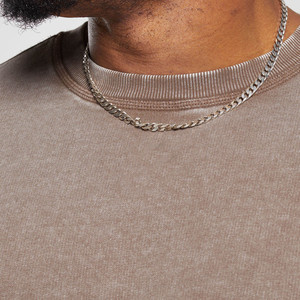 Sudadera de lana informal con cuello redondo para hombre, Sudadera de cuello redondo con diseño de letras, jersey de manga larga caqui de gran tamaño - Product Image 4