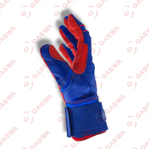 Gants de frappe de baseball professionnels en matériau durable rouge blanc avec prise en main améliorée, ajustement confortable pour des performances maximales - Product Image 5